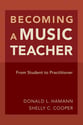 Becoming a Music Teacher book cover